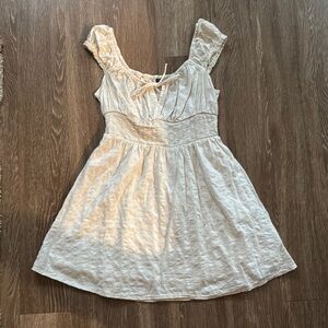 Old Navy Cream Eyelet Dress